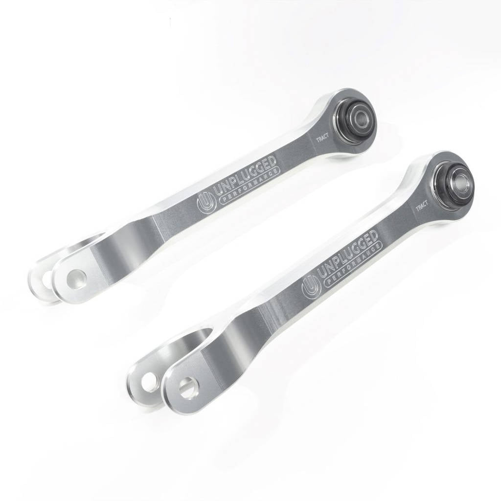 UNPLUGGED PERFORMANCE UP-M3MY-354-1.1 Billet Rear Traction Arm Set (Upper Fore Link) for TESLA Model 3 / Model Y Photo-5
