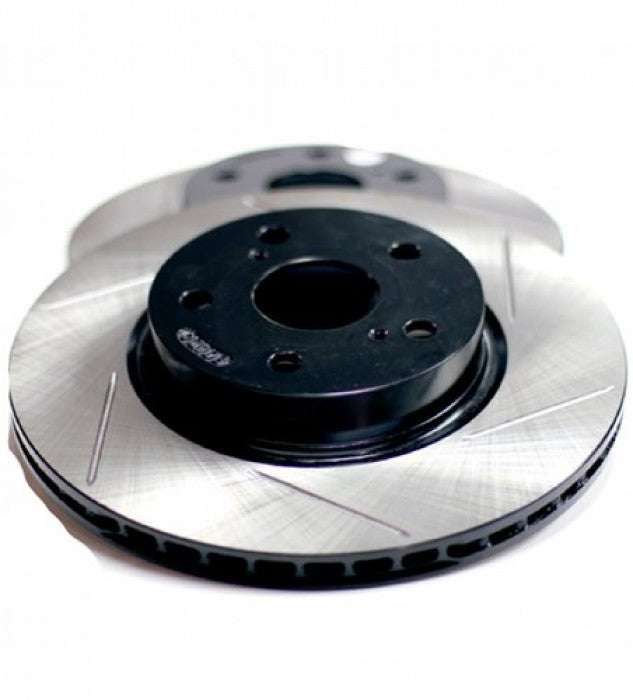 STOPTECH 126.33098SL Front StopTech Sport Slotted Rotor Left AUDI/VW A1/A3/A3 Quattro/A3 Sportback e-tron 2005-2021 Photo-0