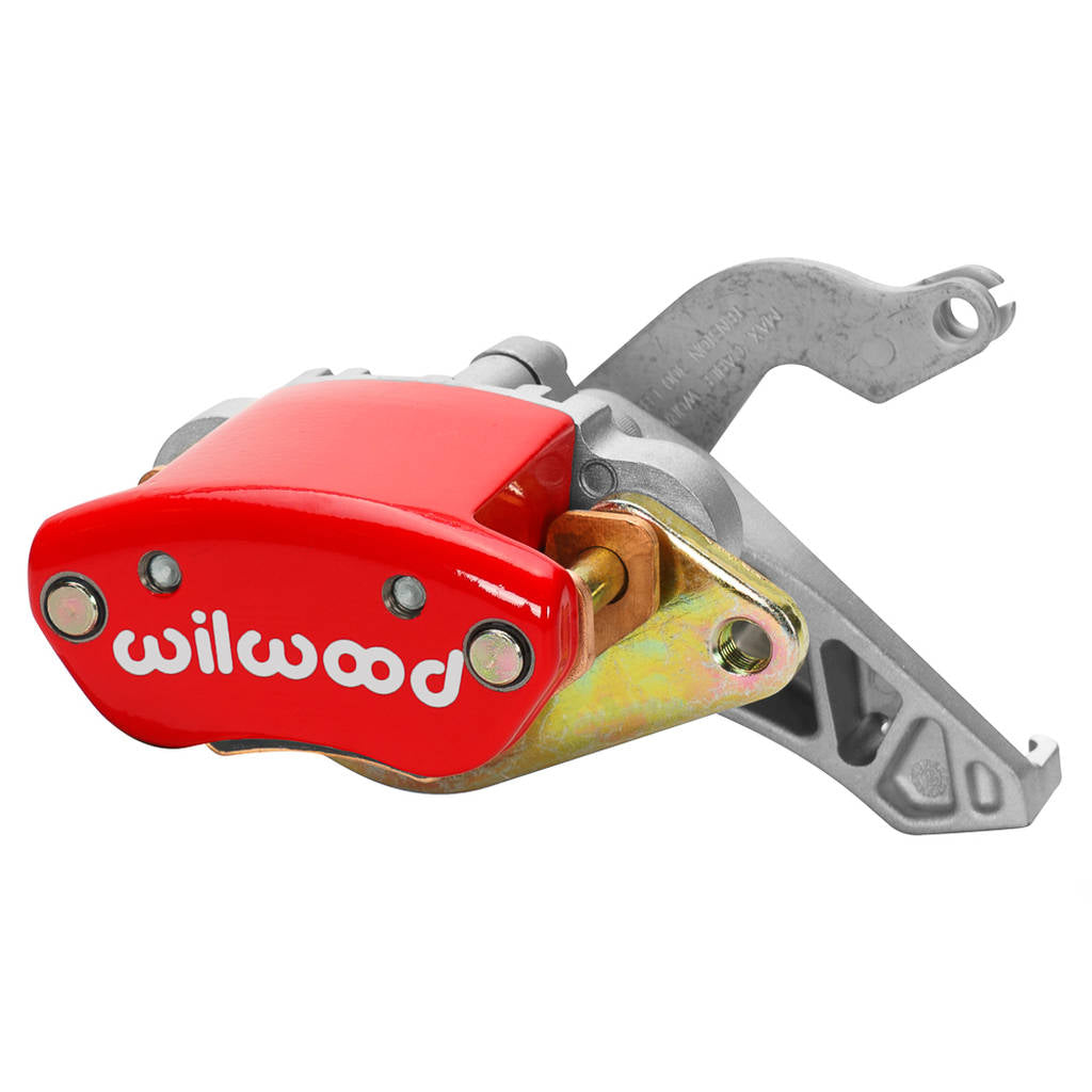 WILWOOD 120-12069-RD Caliper,Mc4,Mech,P-Brake,1.19,.81 Rotor R/H,Red Photo-0