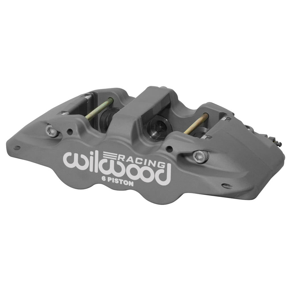 WILWOOD 120-13299 Caliper,Aero6,St,1.62/1.12/1.12,1.25 Rotor,.80 Thk Pad,R/H,Ano Photo-0