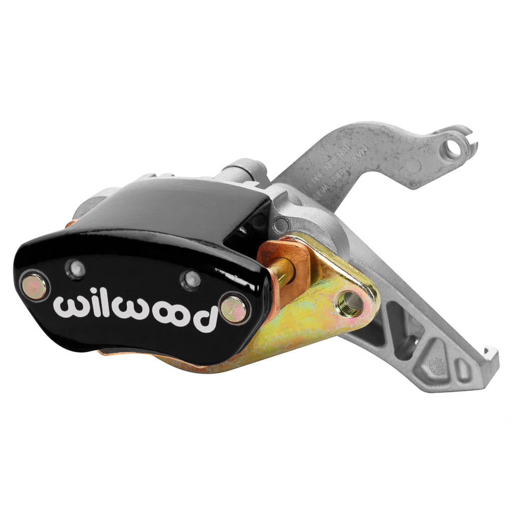 WILWOOD 120-12069-BK Caliper,Mc4,Mech P-Brake,1.19,.81 Rotor R/H,Black Photo-0