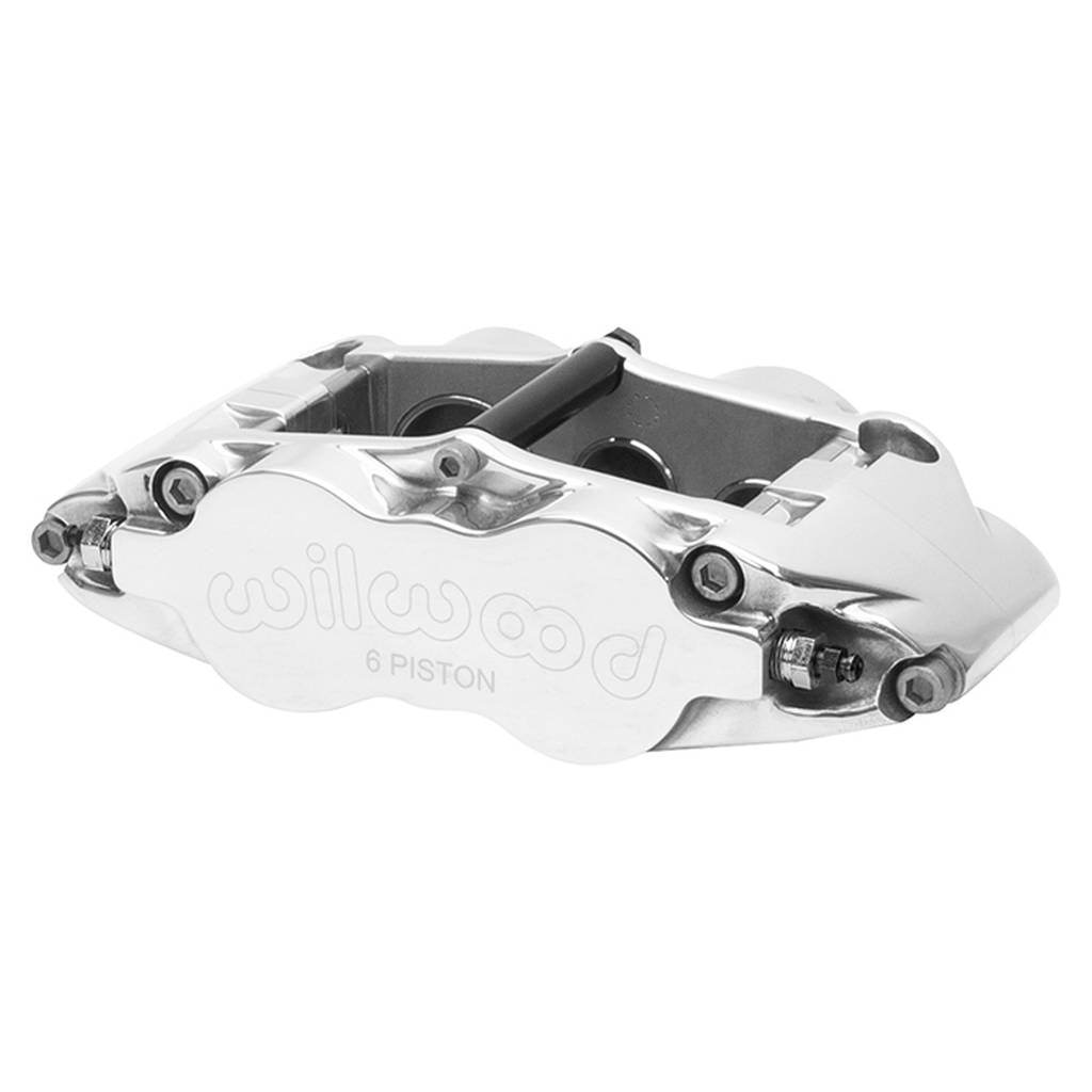 WILWOOD 120-11780-P Caliper,Fnsl6r,1.62/1.12/1.12,1.10 Rotor R/H,Polish Photo-0