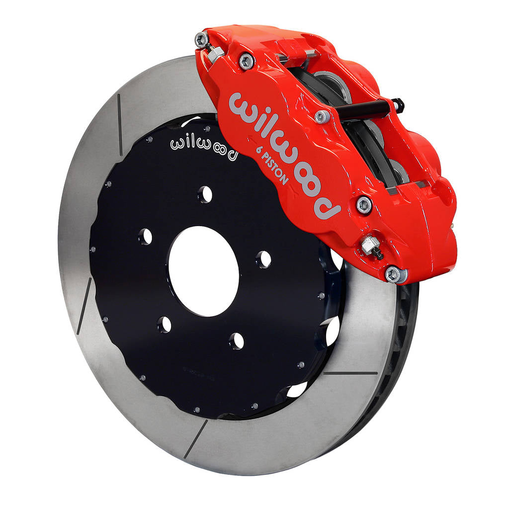 WILWOOD 140-10752-R Kit,Front,Matrix 2009,Fnsl6r,12.88x1.10 Rotor,Red Photo-0