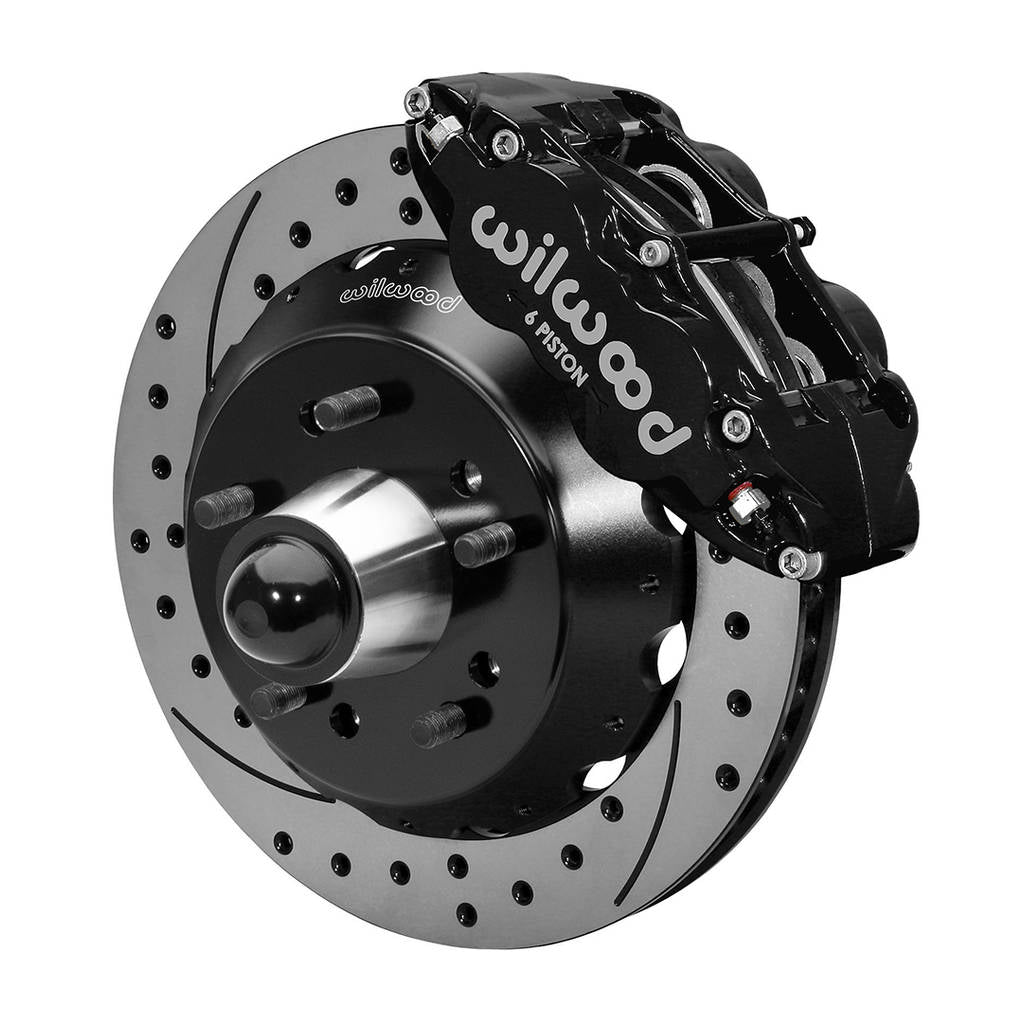 WILWOOD 140-10776-D Kit,Front,C-10 Cpp Spindle,Fnsl6r,14.00 Rotor,Drilled Photo-0