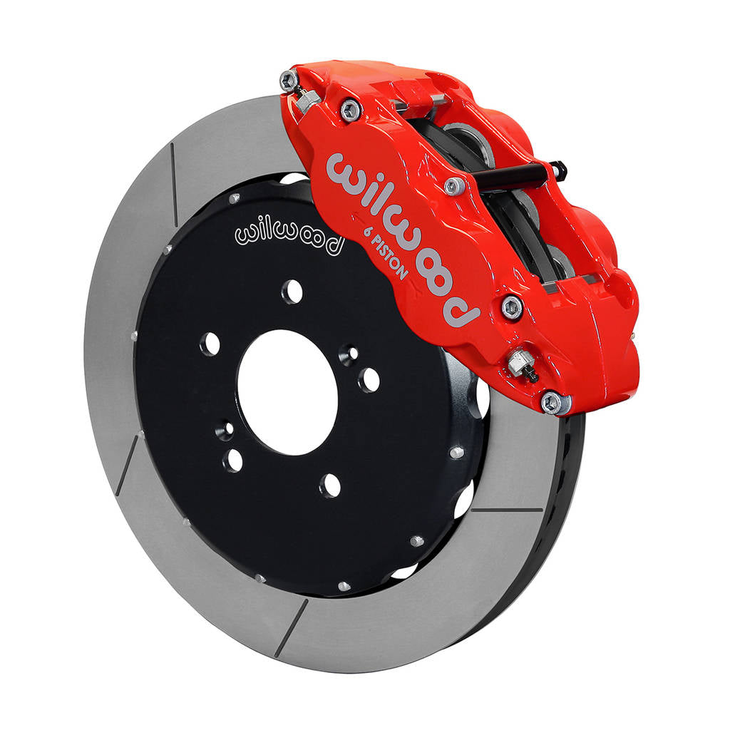 WILWOOD 140-10309-R Kit,Front,S2000,Fnsl6r,12.90x1.10 Rotor Red,W/Lines Photo-0