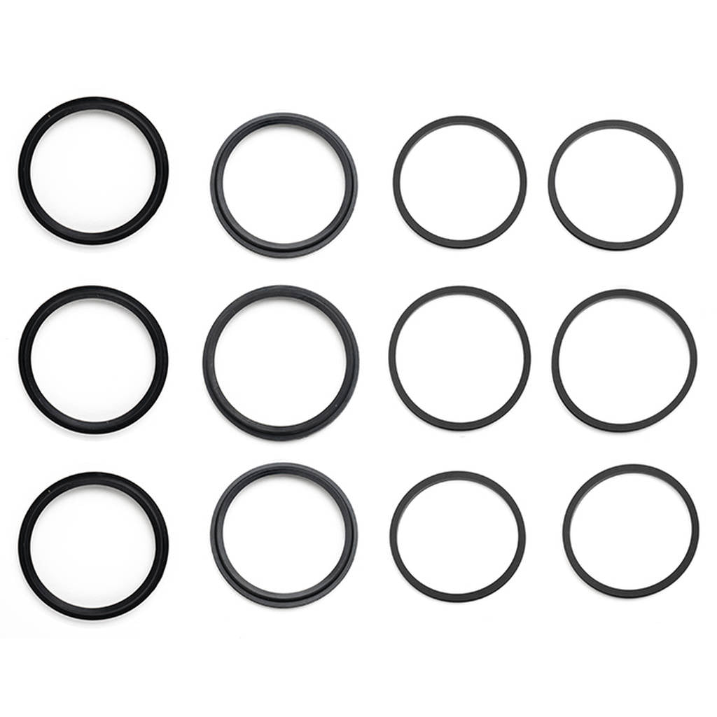 WILWOOD 130-14278 Dust Seal/Sq-Ring Kit,Caliper,Tx6r 1.75/1.62/1.62 Photo-0