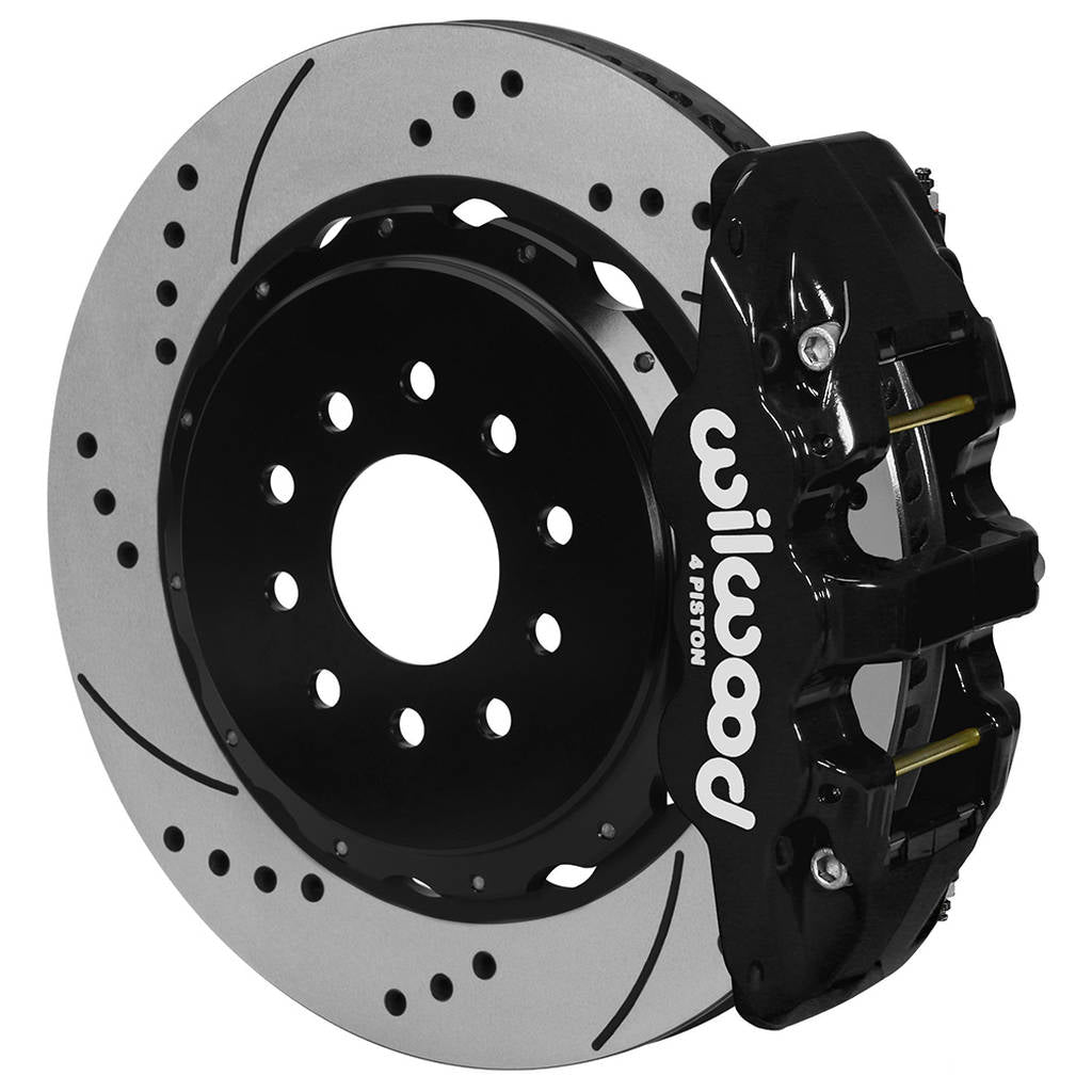 WILWOOD 140-11119-D Kit,Rear,C5 97-04/C6 05-13 Vette,Aero4 14.00 Rotor,Srp Photo-0