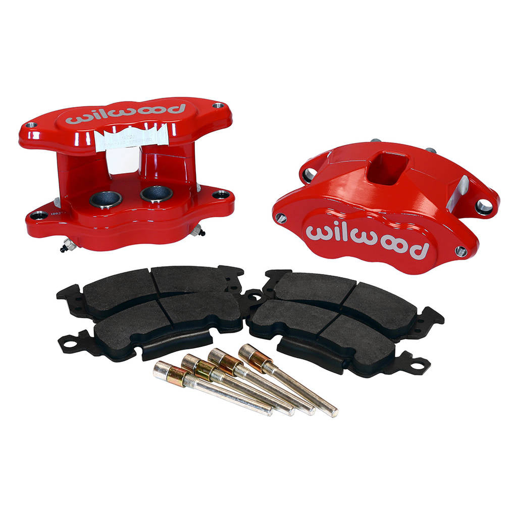 WILWOOD 140-11293-R Kit,Caliper,D52,1.25/1.00,W/Pads,Red Powder Coat Photo-0