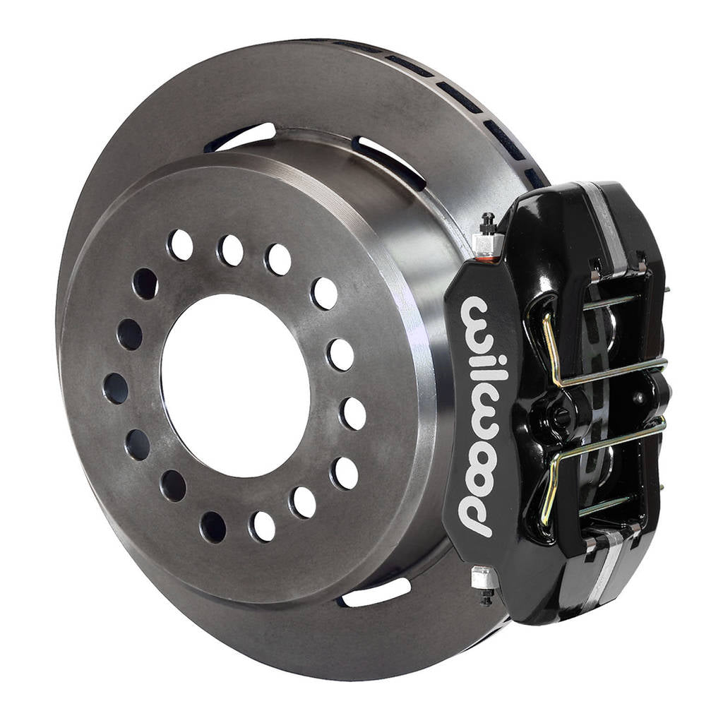 WILWOOD 140-11401 Kit,Rear,Disc/Drum,12 Bolt Special,2.75/ 2.81 Off,1pc 11.00,Black Powder Coat Photo-0