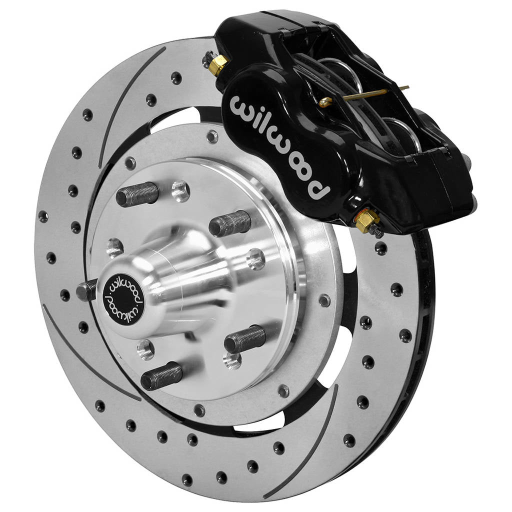 WILWOOD 140-11011-D Kit,Front,Vette,63-64/Impala,Fdli,11.75 Srp,Black Powder Coat Photo-0