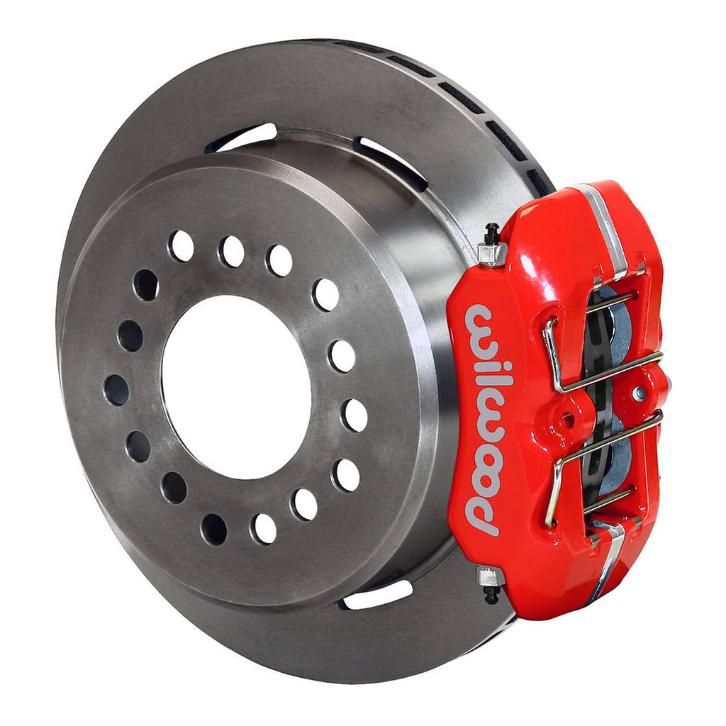 WILWOOD 140-11387-R Kit,Rear,Disc/Drum,Big Ford,2.36 Offset 1pc 11.00,Red Photo-0