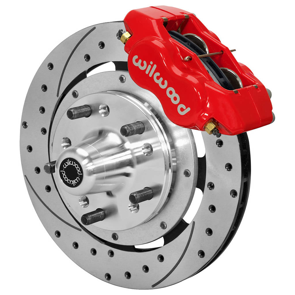 WILWOOD 140-11011-DR Kit,Front,Vette,63-64/Impala,Fdli,11.75 Srp,Red Photo-0