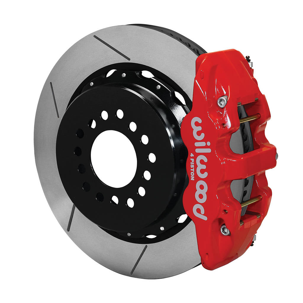 WILWOOD 140-10941-R Kit,Rear,C10 Chevy,5 Lug,2.42 Offset Aero4,14.00 Rotor,Red Photo-0