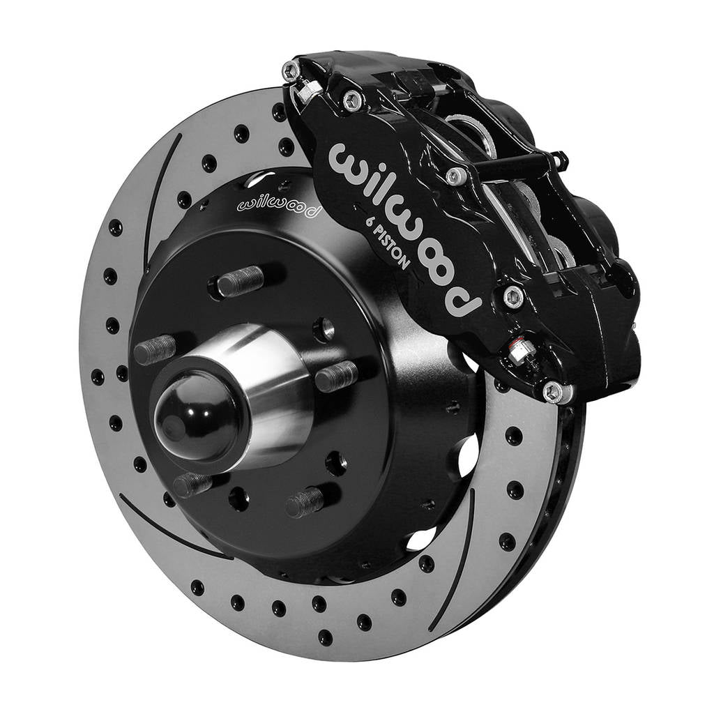 WILWOOD 140-10775-D Kit,Front,C-10 Cpp Spindle,Fnsl6r,13.00 Rotor,Drilled Photo-0
