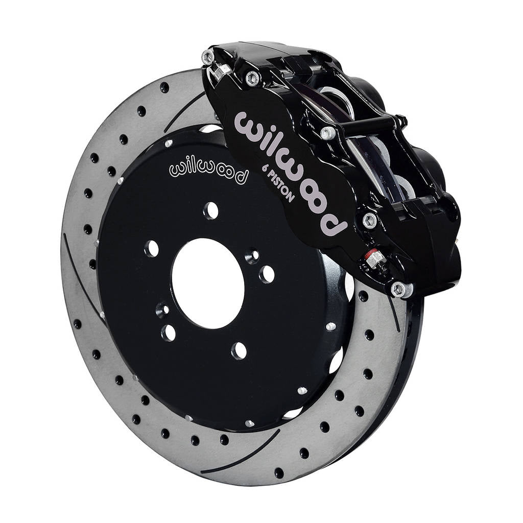 WILWOOD 140-10309-D Kit,Front,S2000,Fnsl6r,12.90x1.10 Rotor Drilled,W/Lines Photo-0