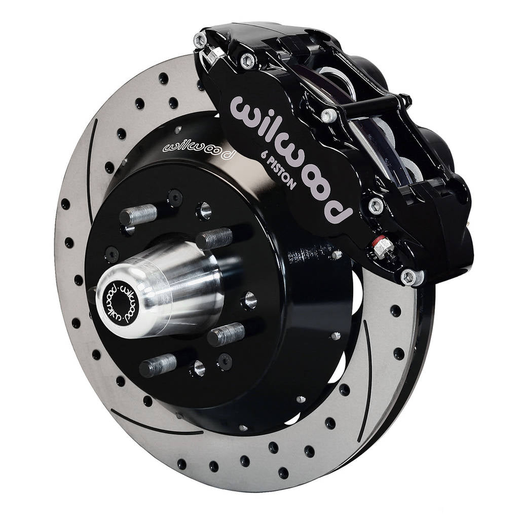 WILWOOD 140-10219-D Kit,Front,Mustang 68-69,Big Brake,Radial Mt,13.00 Rotor,Drilled Photo-0