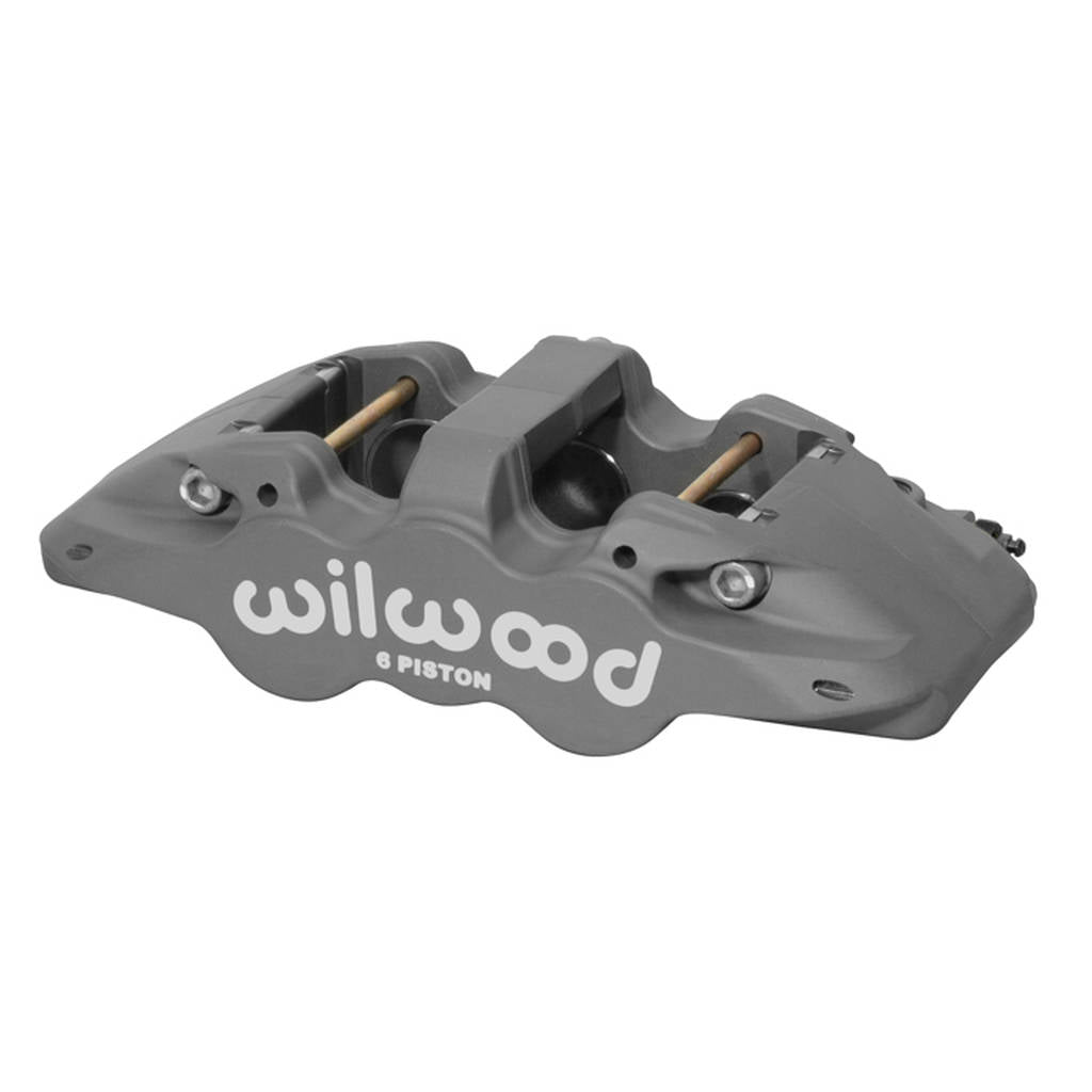 WILWOOD 120-15894 Caliper,Aero6,1.75/1.38/1.38,.810 Rotor .80 Thk Pad,L/H,Ano Photo-0