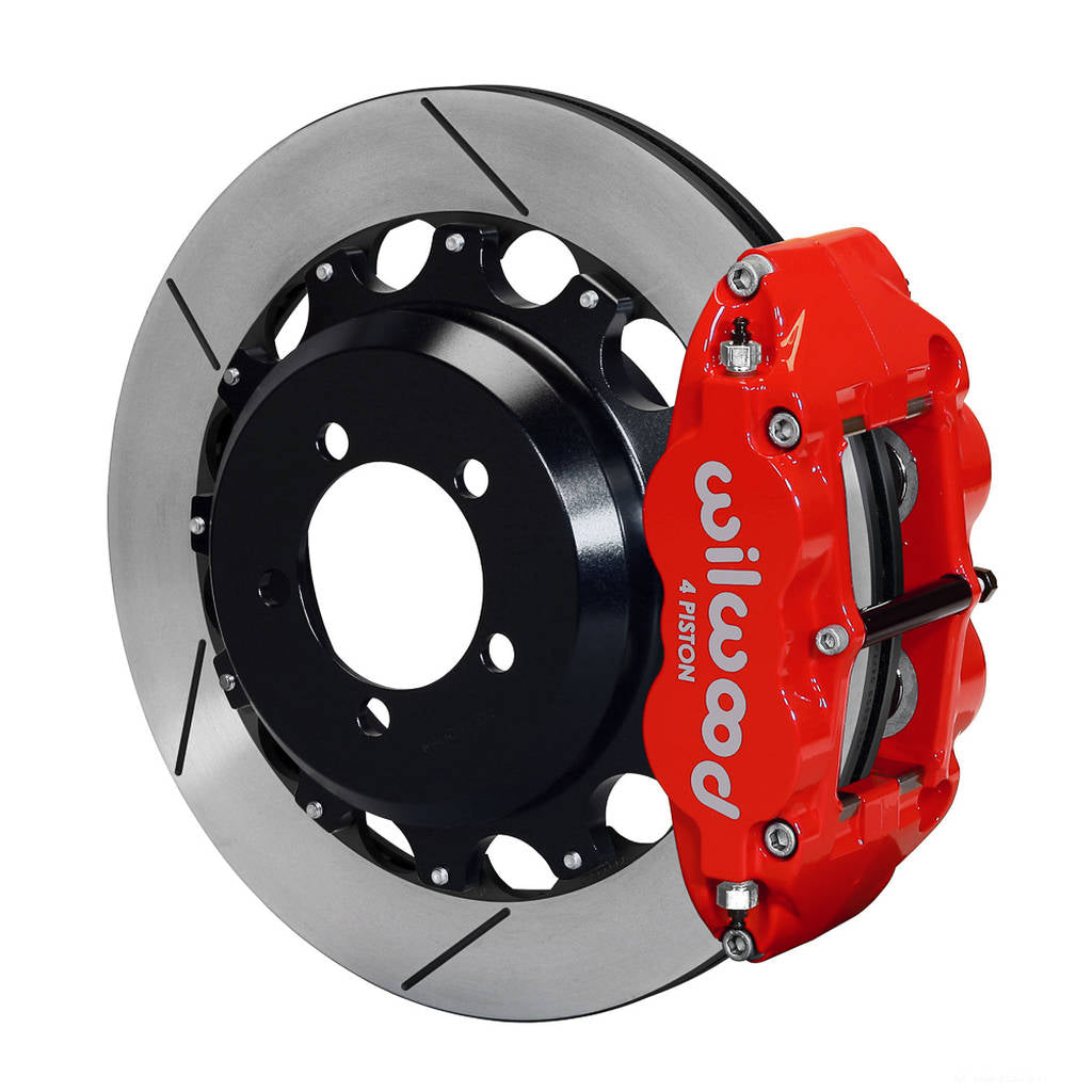 WILWOOD 140-12878-R Kit,Rear,Subaru Wrx 99-05/ Impreza 99-07 Fnsl4r,12.88x.81,Rear Mt,Red,W/Lines Photo-0