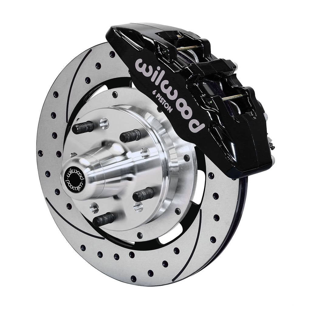 WILWOOD 140-12836-D Kit,Front,Camaro,79-81,Dp6,Forged Hub 12.19 Vented,Drilled Photo-0