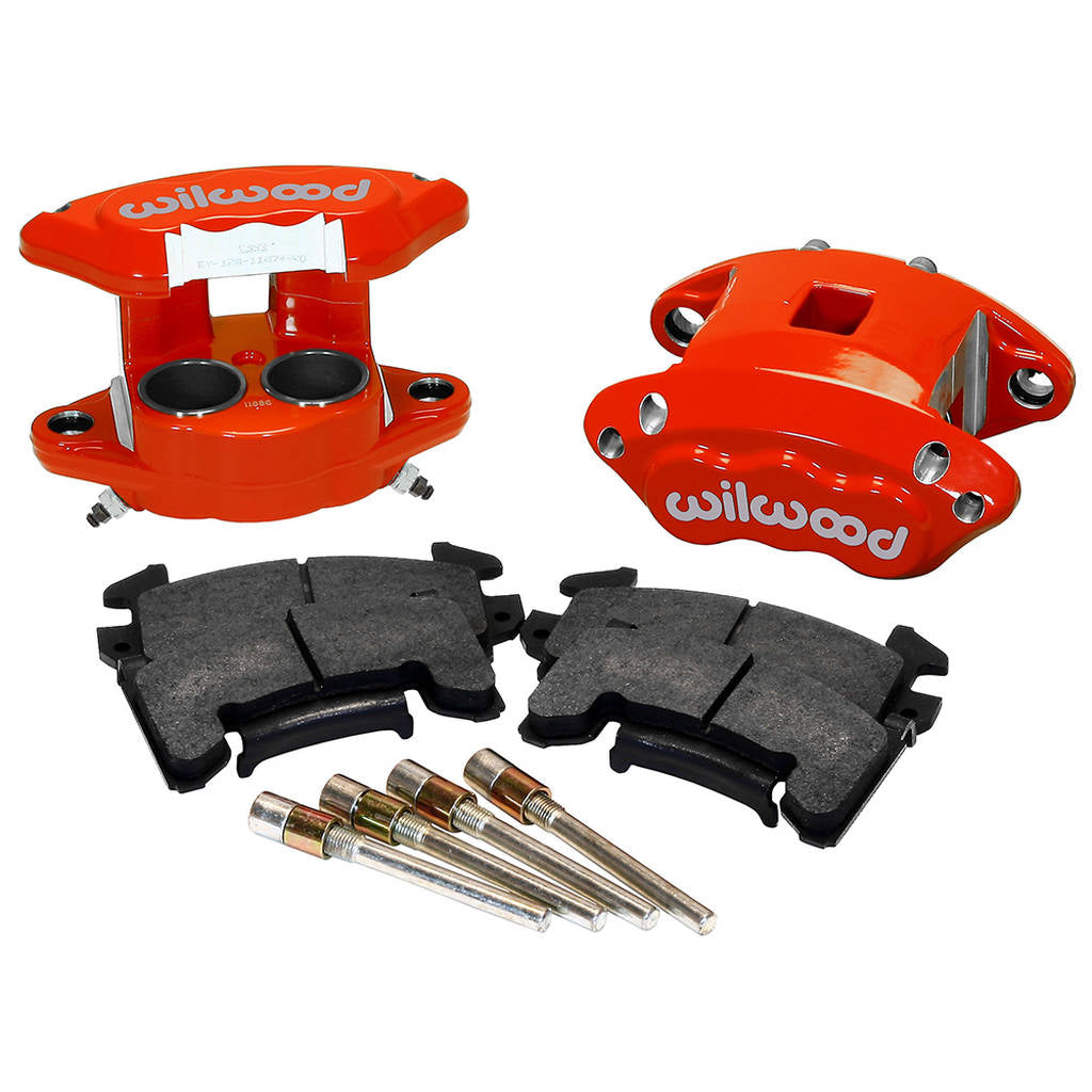 WILWOOD 140-12100-R Kit,Caliper,D154,1.62,.81,W/Pads,Red Photo-0