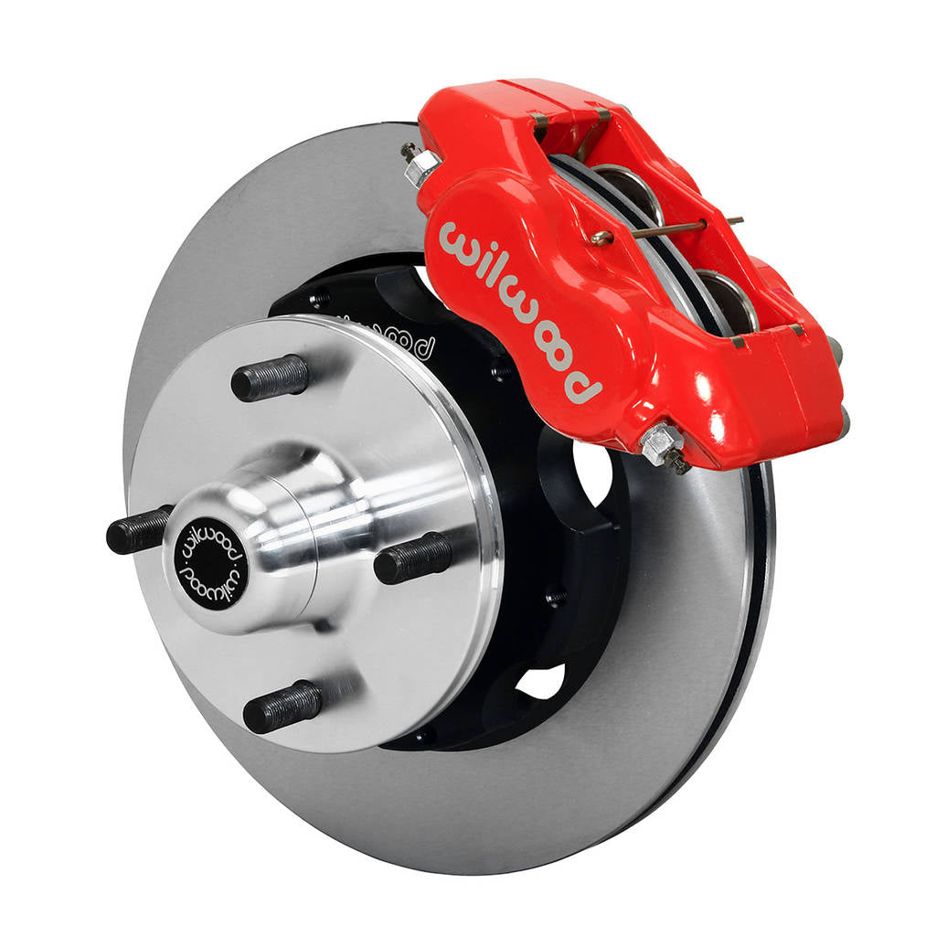 WILWOOD 140-12535-R Kit,Front,Dl,Mustang,65-66,4 Lug,Fdli 10.75,Red Photo-0
