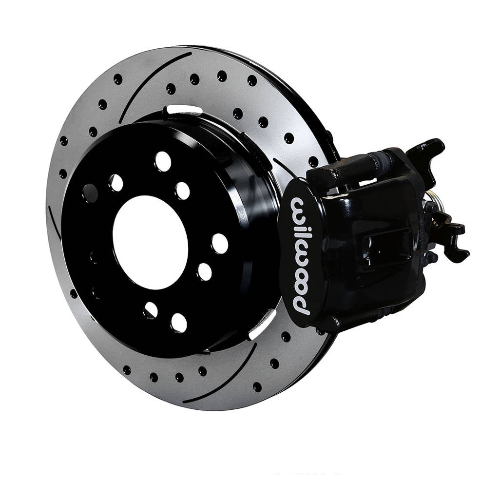 WILWOOD 140-12363-D Kit,Rear,Ffr,Cpb,Irs,8.8,T-Bird,12.19x.8 Drilled,W/Lines Photo-0