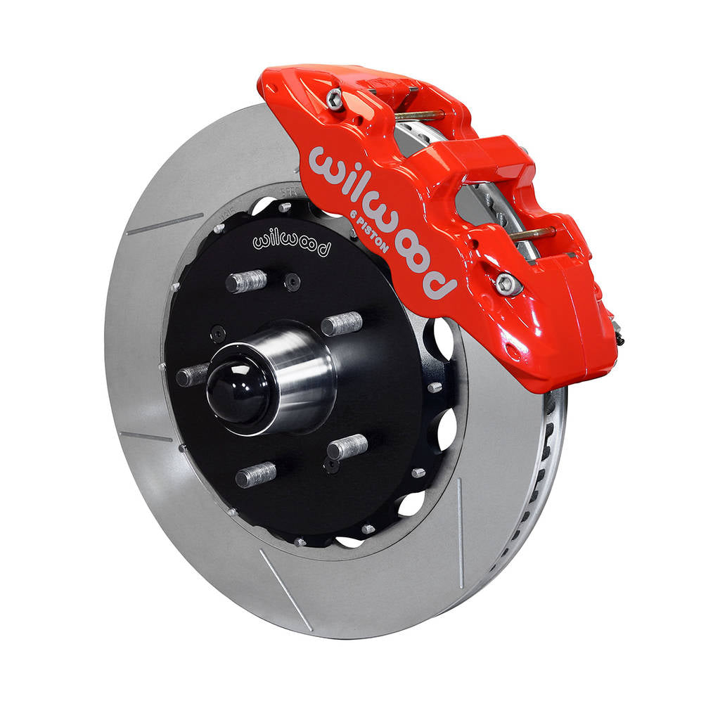 WILWOOD 140-12824-R Kit,Front,Ford F150,97-03,Aero6,14.25x 1.25,W/ Or W/O Abs,Red,W/Lines Photo-0