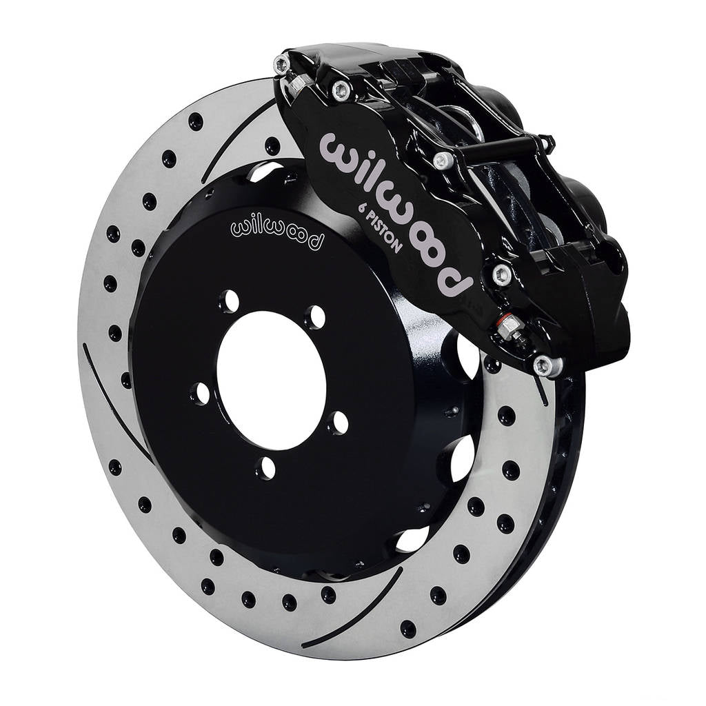 WILWOOD 140-12874-D Kit,Front,Subaru Wrx 99-17,Fnsl6r 13.06x1.25,Rear Mt,Drilled,W/Lines Photo-0
