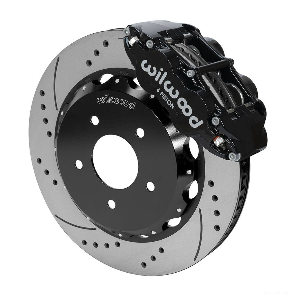 WILWOOD 140-12440-D Kit,Front,Jeep Jk,2007-18,Fnsl6r,14.00 Rotor,Drilled Photo-0