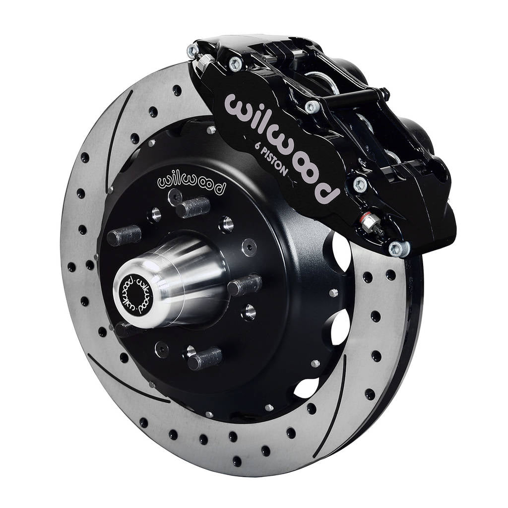 WILWOOD 140-12299-D Kit,Front,G-Body,80-87,Fnsl6r,14.00 Rotor,Vented,Drilled Photo-0