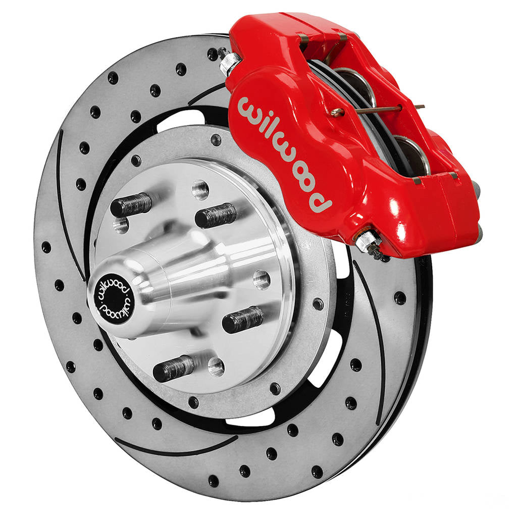 WILWOOD 140-12022-DR Kit,Front,Impala Drum 65-68,Fdli 12.19,Srp,Red Photo-0