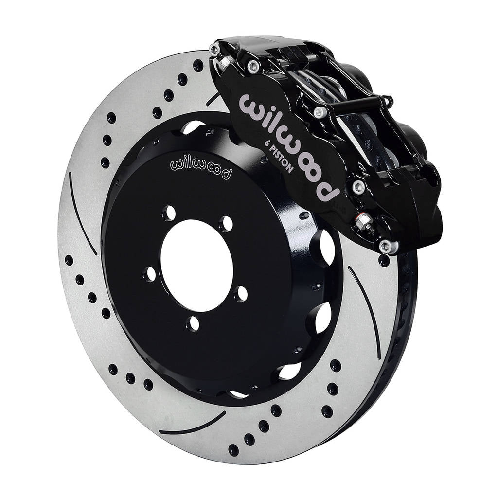 WILWOOD 140-12875-D Kit,Front,Subaru Wrx 99-17,Fnsl6r 14.00x1.25,Rear Mt,Drilled,W/Lines Photo-0