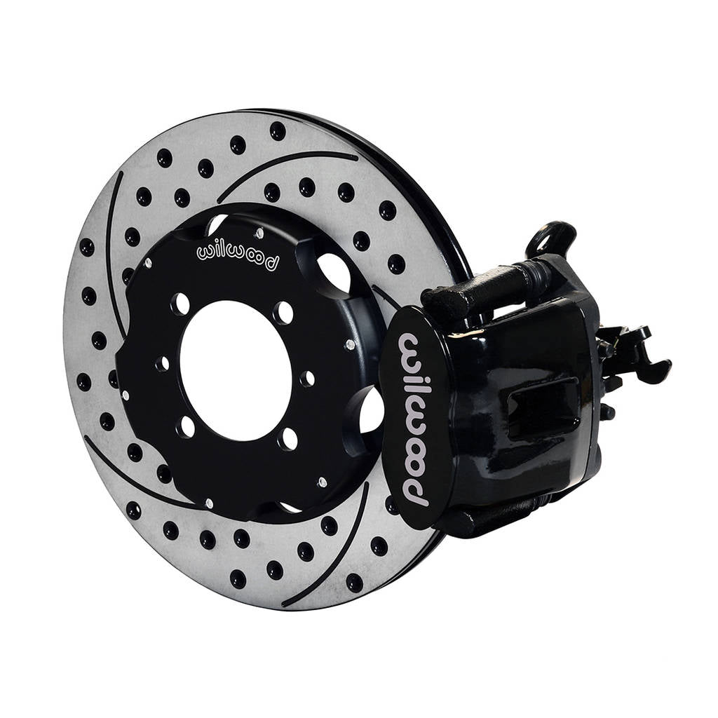WILWOOD 140-12768-D Kit,Rear,Fiat 500,2012-Up,Cpb,11.00x.81 Drilled,W/Lines Photo-0