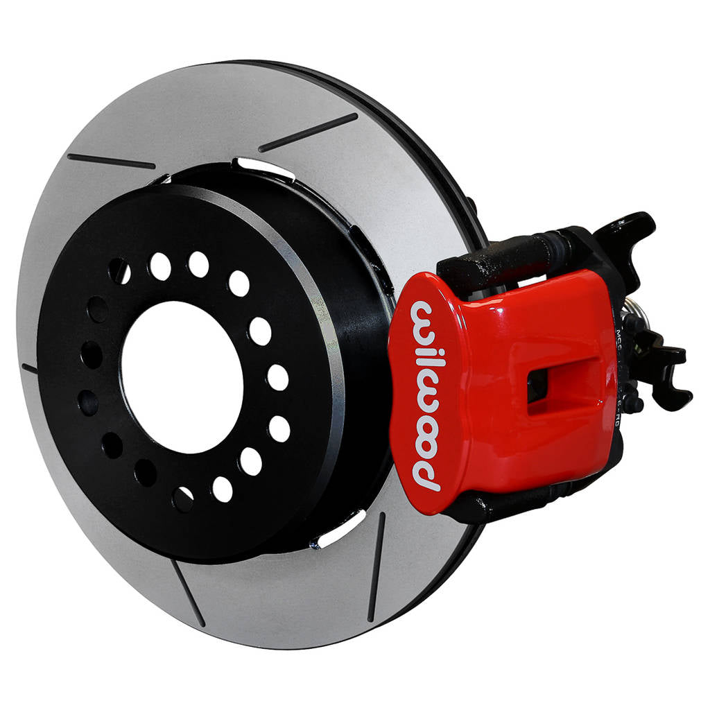 WILWOOD 140-12363-R Kit,Rear,Ffr,Cpb,Irs,8.8,T-Bird,12.19x.8 Red,W/Lines Photo-0