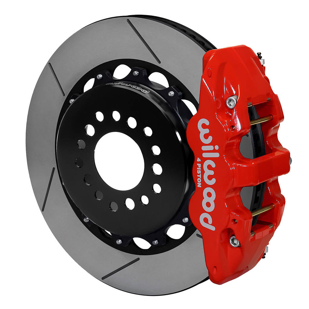 WILWOOD 140-11765-R Kit,Rear,Mag/Chall/Charg/300c,05-10 Aero4,14.25 Rotor,Red Photo-0