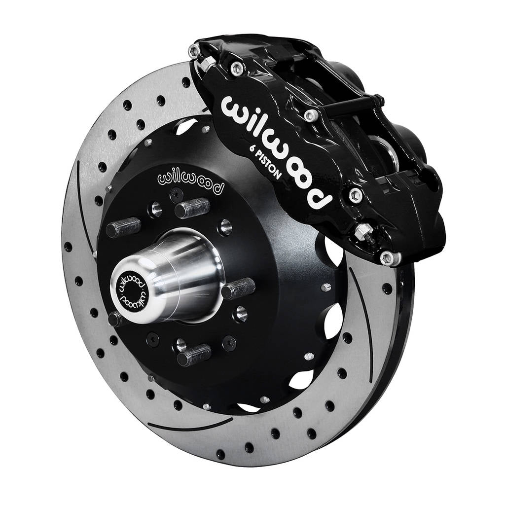 WILWOOD 140-12460-D Kit,Front,Impala 59-64,Vette 63-64 Fnsl6r,12.88x1.10 Rotor,Vented,Drilled Photo-0