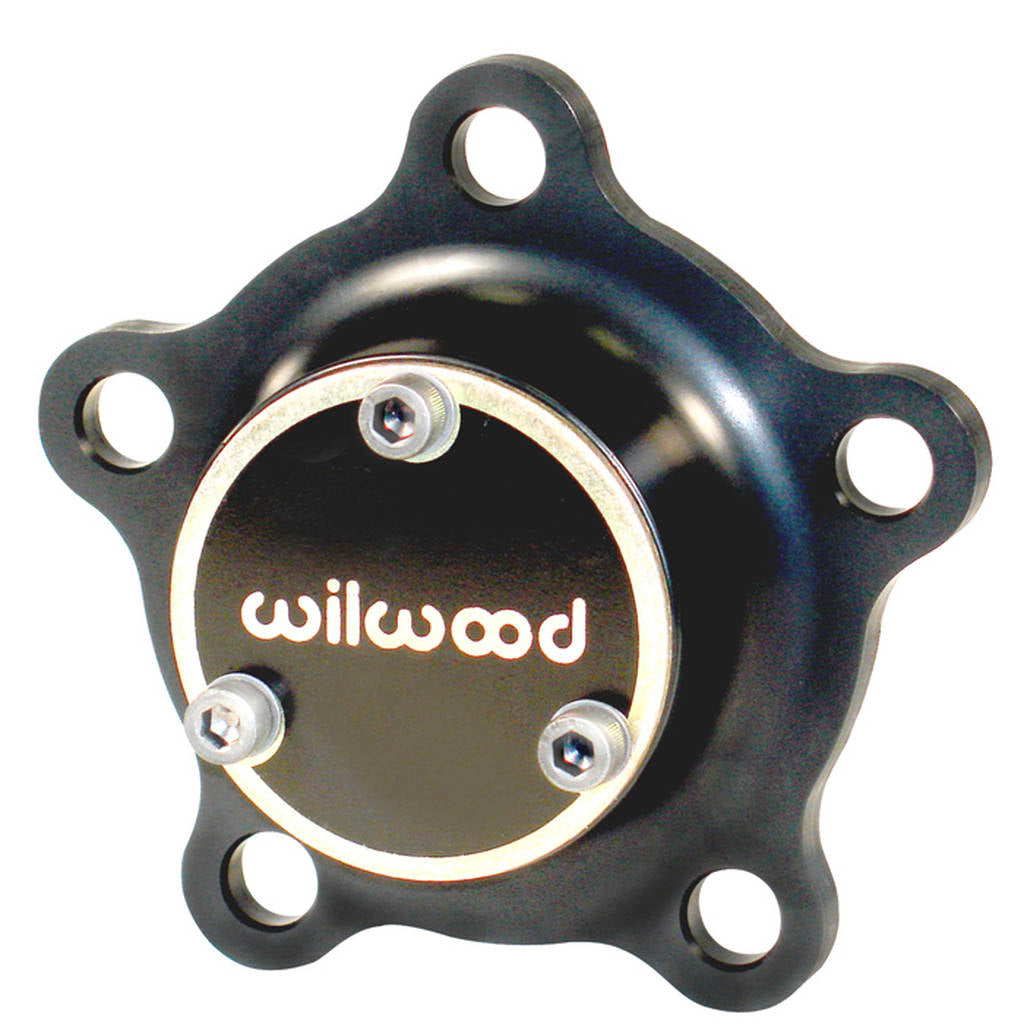 WILWOOD 270-6732L Drive Flange,Hub,5 Bolt,Black,Less Bolts Photo-0