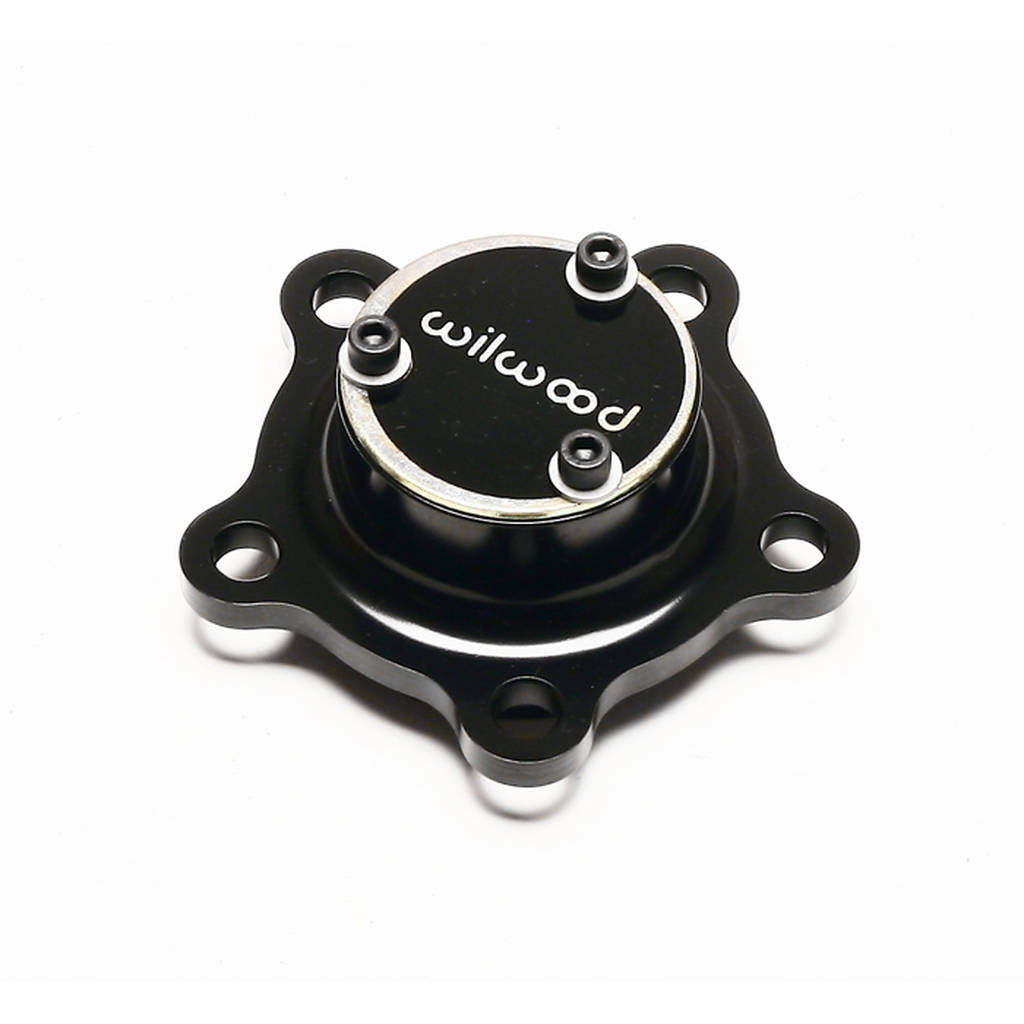 WILWOOD 270-13213L Drive Flange,Hub,5 Bolt,Black,W/Oil Seal Less Bolts Photo-0