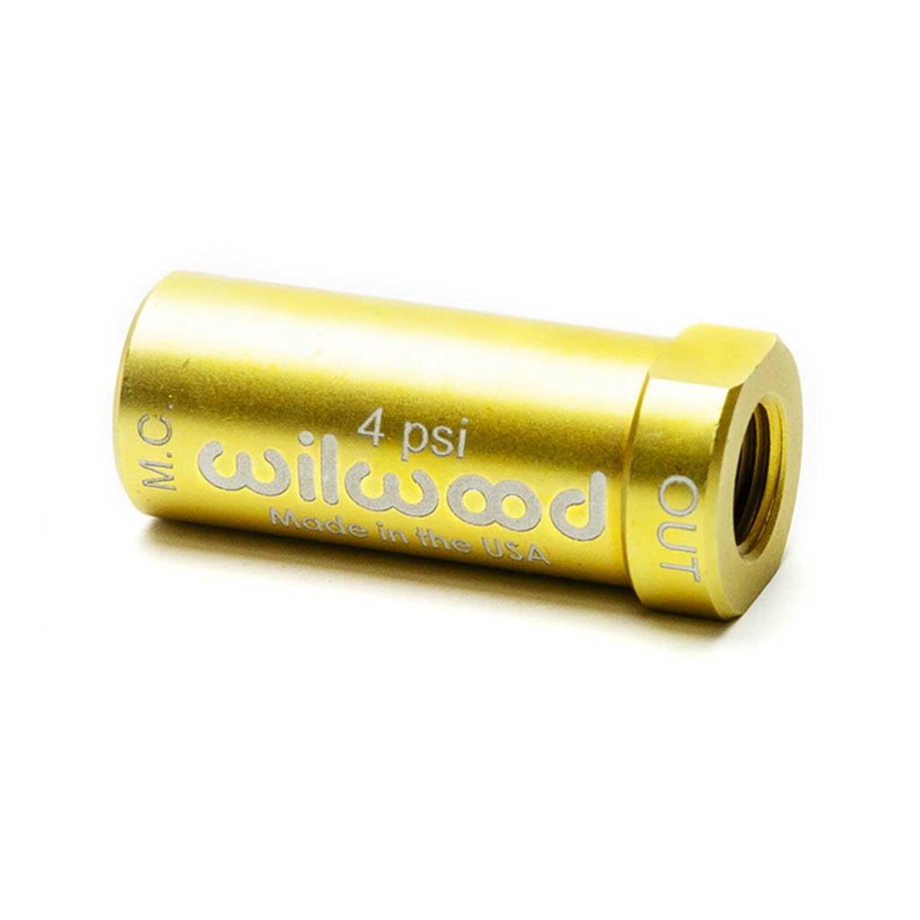 WILWOOD 260-15365 Rpv,4lb,Inline,Gold Photo-0