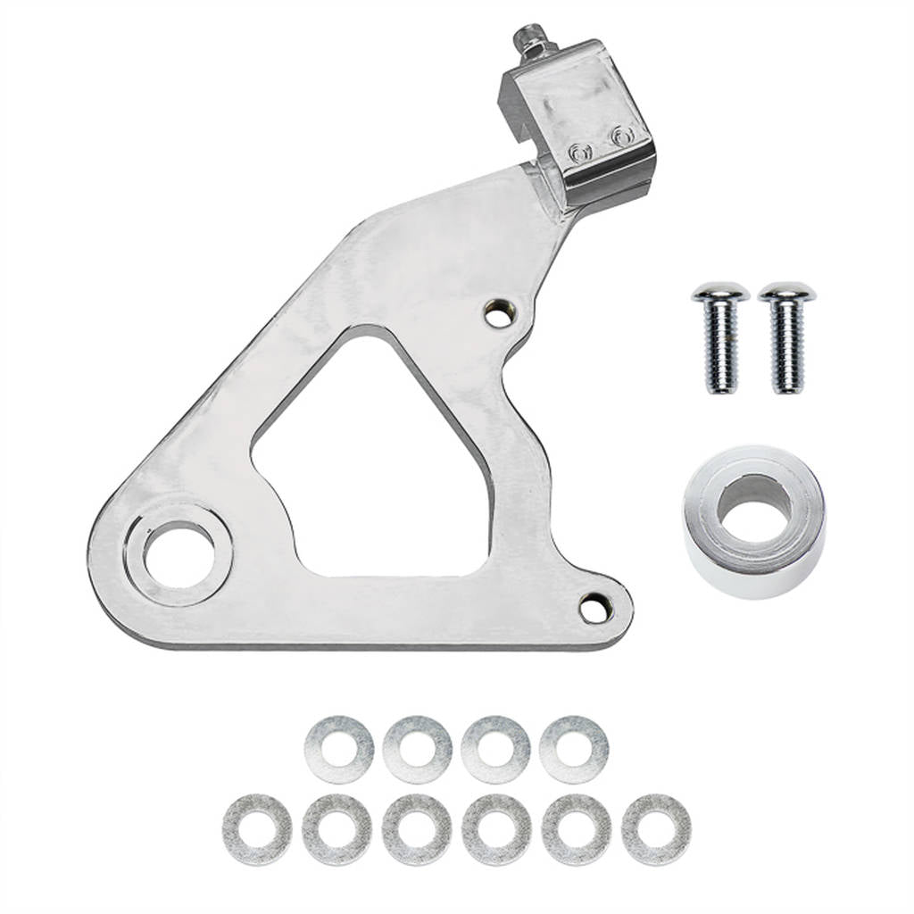 WILWOOD 250-8036 Bracket Kit,Gp310,Softail,00-Up,Rear Chrome,Assembly Photo-0