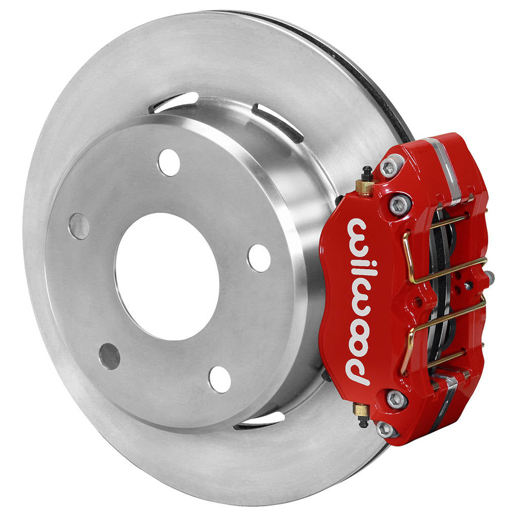 WILWOOD 140-13733-R Kit,Rear,Disc/Drum,Big Ford,2.00 Offset 1 Pc,5x5.50 Bc,12.19 Rotor,Red Photo-0