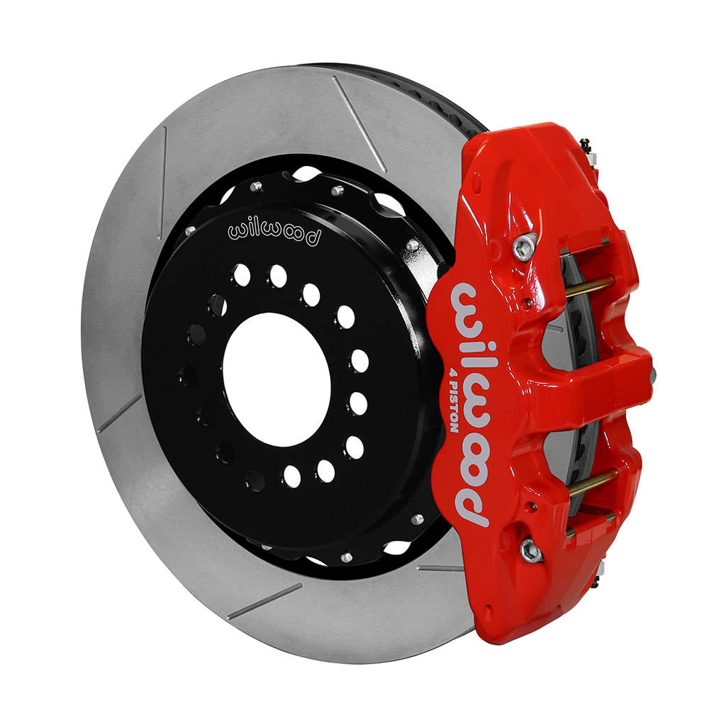 WILWOOD 140-13686-R Kit,Rear,Mustang,2005-14,W/Bmr Suspension,Aero4,14.00 Rotor,Red,W/Lines Photo-0