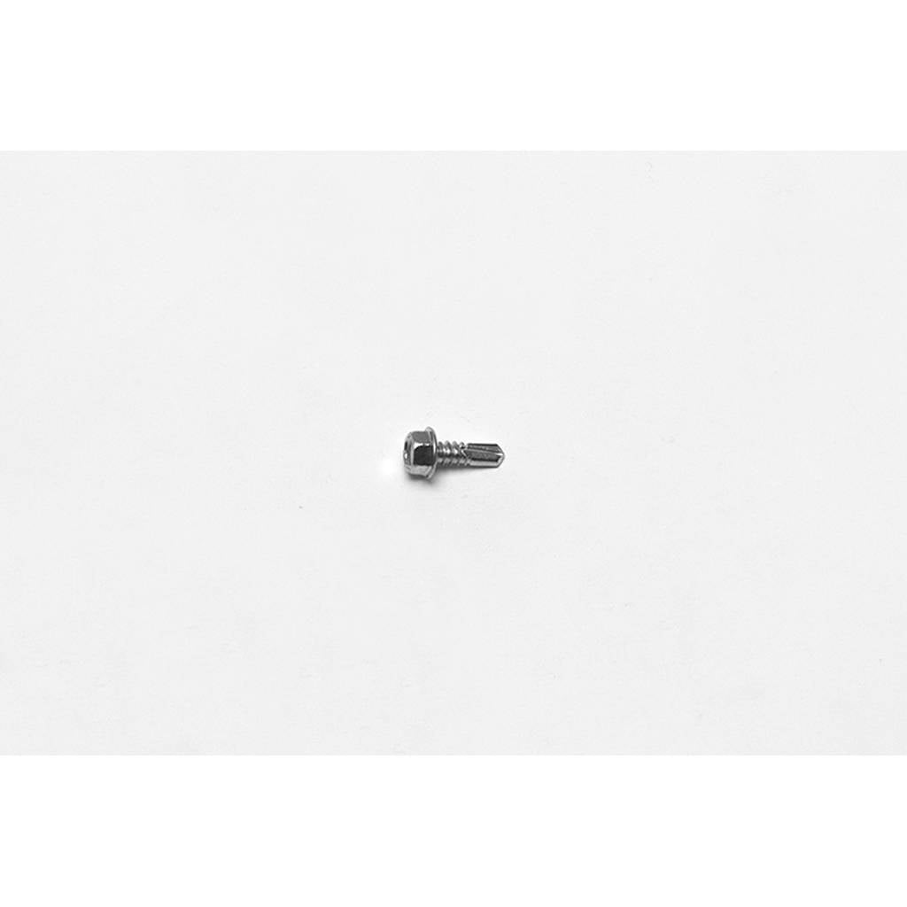 WILWOOD 230-12708 Screw,1/4-14 (#14)X.75 Lg,Drill Pt. #3 3/8hex Washer Head,Self Drill,Steel,Zinc Photo-0