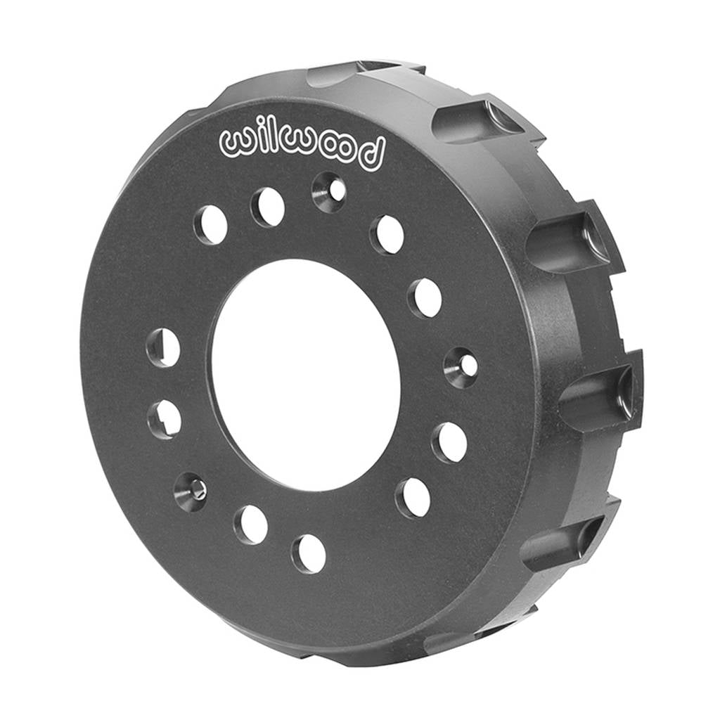 WILWOOD 170-16102 Hat,Dynamic Mt,12 Lug Drive,7.77 Snap Ring,5x4.50/4.75 Mt,1.420 Off,3.064 Reg Photo-0