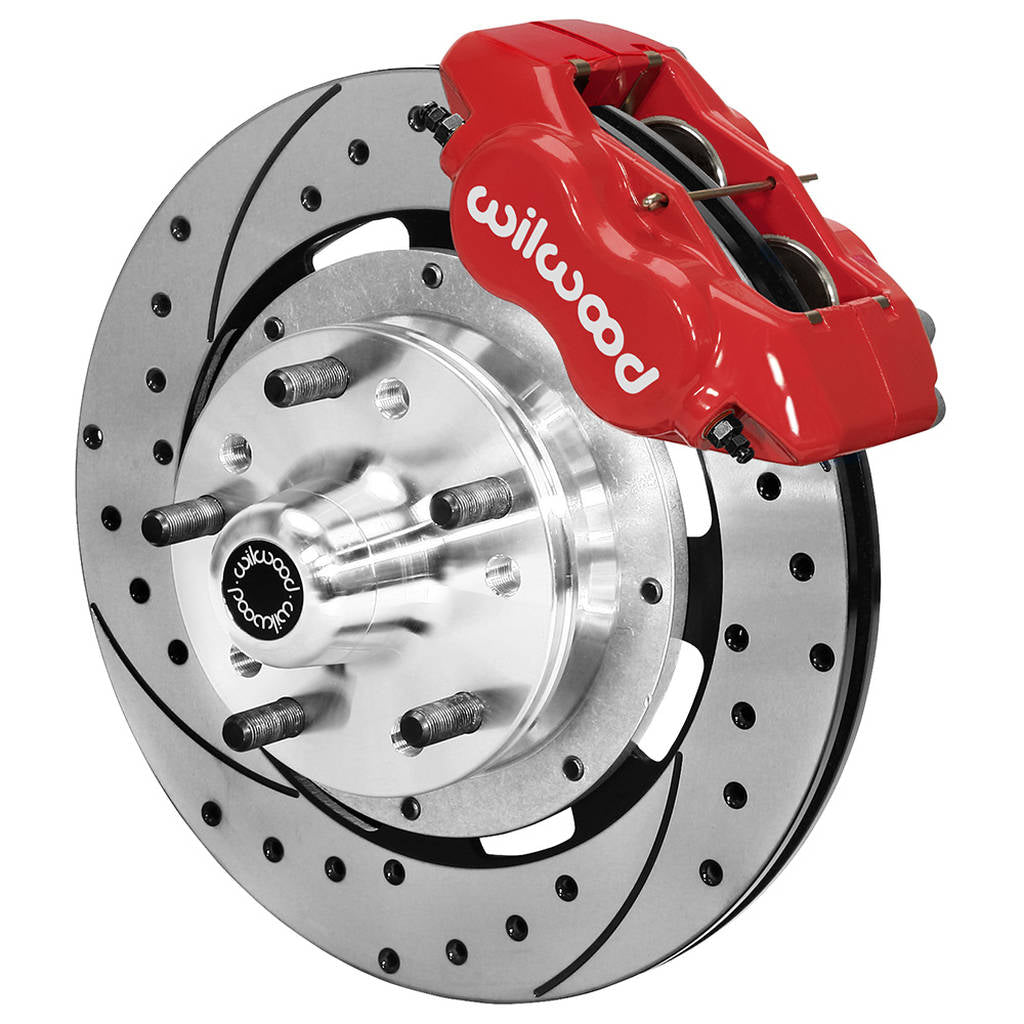 WILWOOD 140-9918-DR Kit,Front,Wwe Pro Spindle,Fdli,12.19 Srp,Red Photo-0