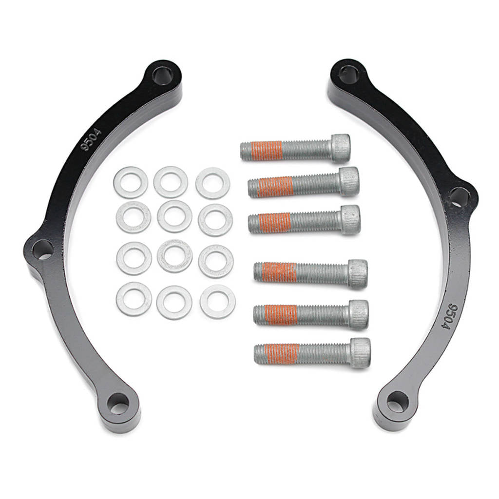 WILWOOD 300-11543 Spacer Kit,Bracket,Caliper,Dl,Disc/Drum .588 Lg,2.42 Off Photo-0