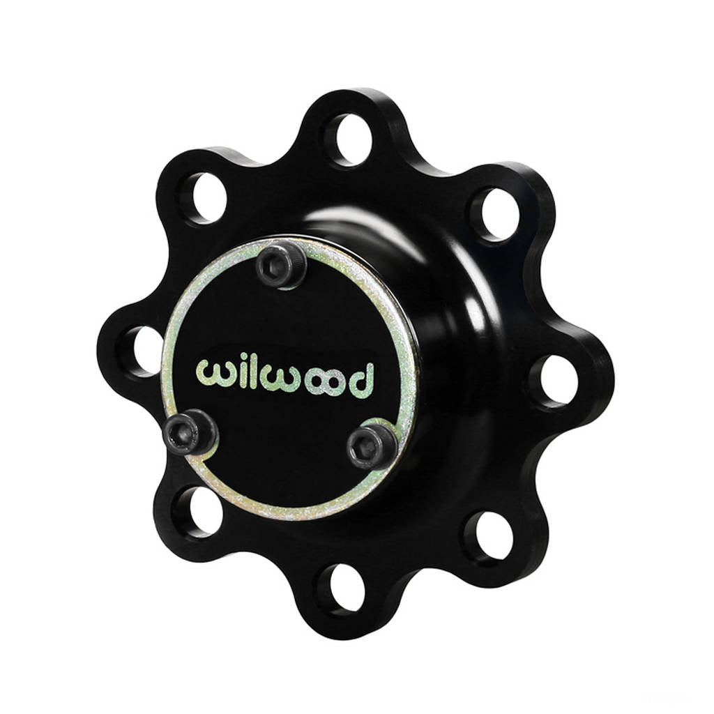 WILWOOD 270-2290B Drive Flange,Hub,Black,W/Steel Cap Photo-0