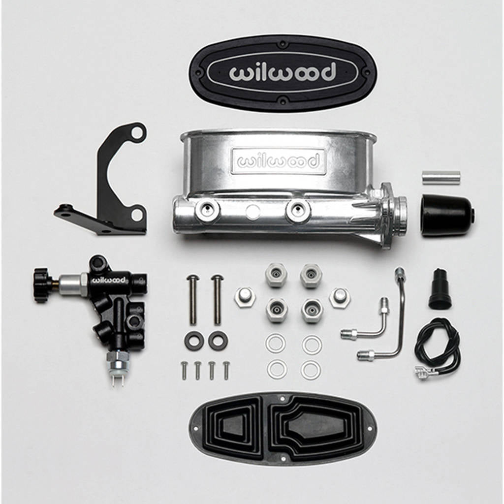 WILWOOD 261-13270-P Kit,M/C,Tandem,1.12,W/P-Valve,Ball Burnish Photo-0
