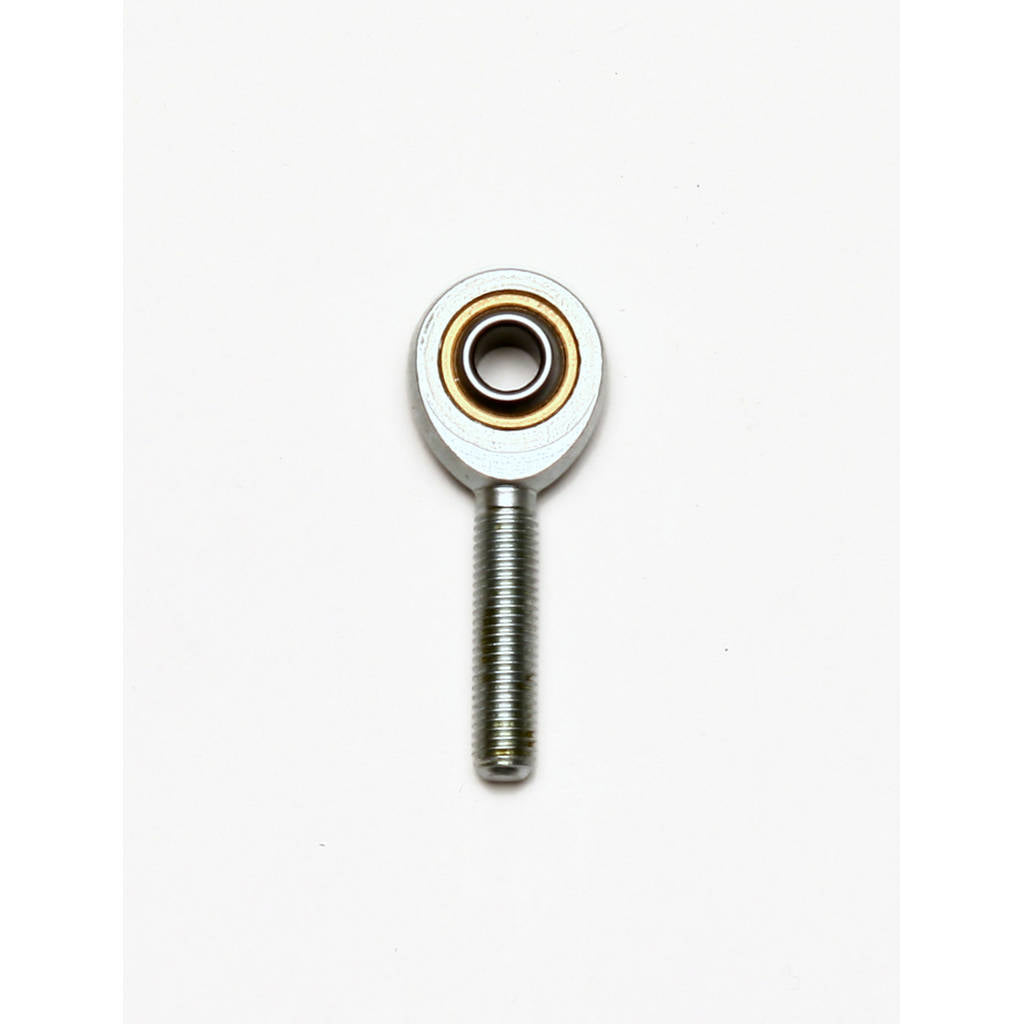 WILWOOD 370-12438 Bearing,Rod End,Male,1/4 Ball Id,1/4-28 X 1.00 Ext. Thd,3/8 Width,Ptfe Insert Photo-0