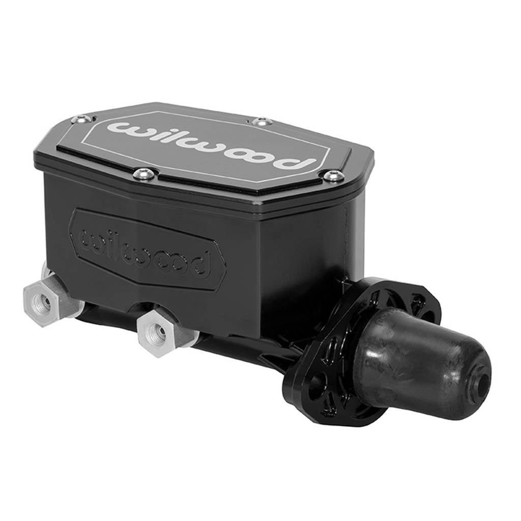 WILWOOD 260-14959-BK M/C,Tandem,Compact,Integral,1.00 Dia,Die Cast,Dual Outlet,Wilwood,Black Photo-0